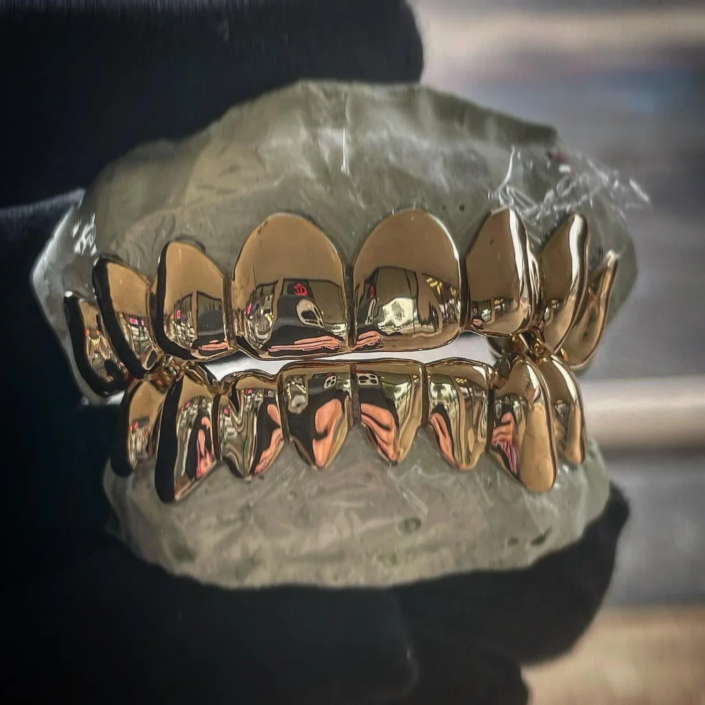 Rose Gold Grillz Custom Designs